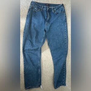 Abercrombie & Fitch distressed hi-rise slim jeans - size 27/4
